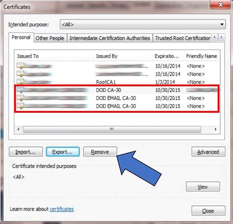 delete smart card certificates|how to delete cac cert.